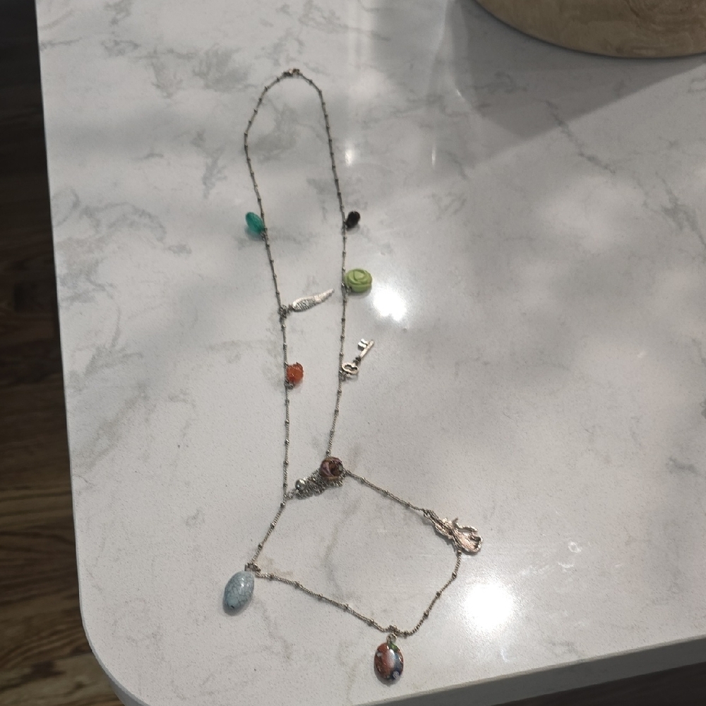 Elegant Multi-Color Gemstone Necklace